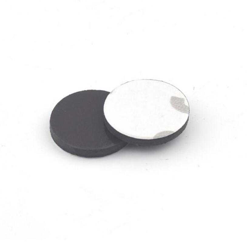 10/25/40/100 PCS Round self adhesive disc magnets round rubber magnetic DIY  Crafts 10mm x 2mm TO 30mm x 1mm new one 2023 weak - AliExpress